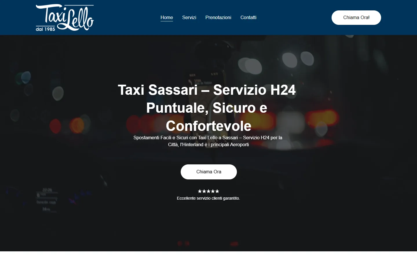 Taxi Lello - Sassari Taxi